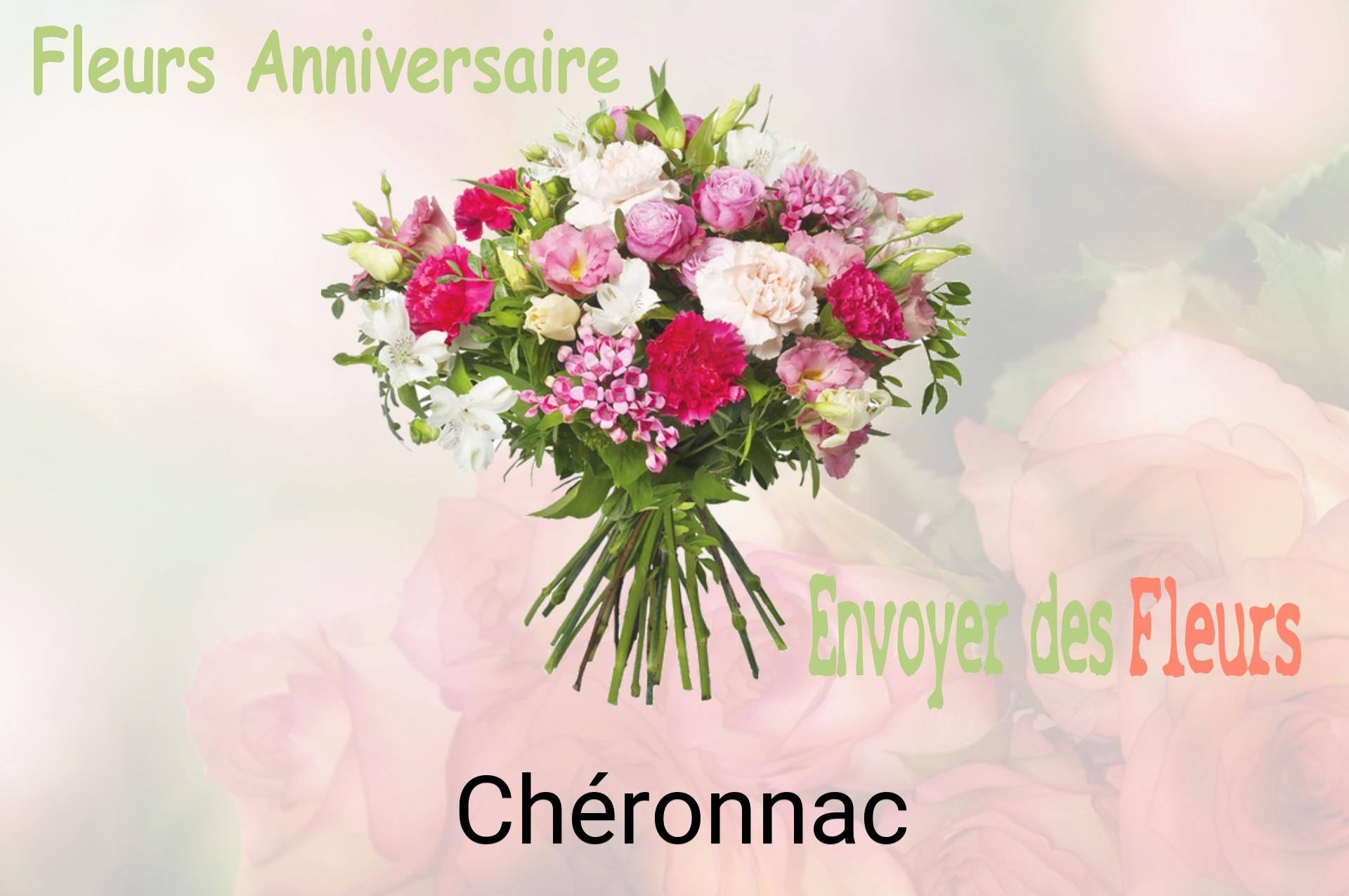 Bouquet de fleurs d’anniversaire livré à Chéronnac