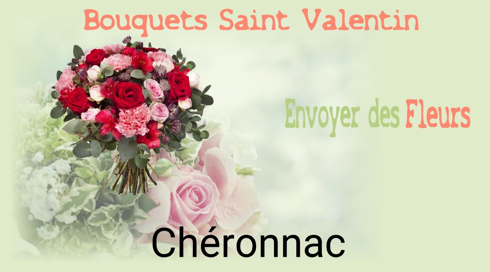 Roses de Saint-Valentin livrées à Chéronnac